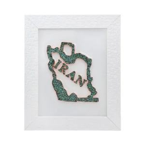 تابلو فیروزه کوبی ایران 24*30