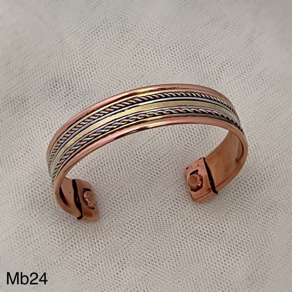 دستبند مغناطیسی ( مگنتی ) نخل زیور مدل mb24